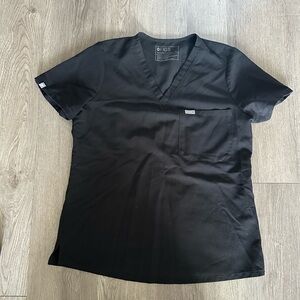 Figs Women’s Scrub Top Black